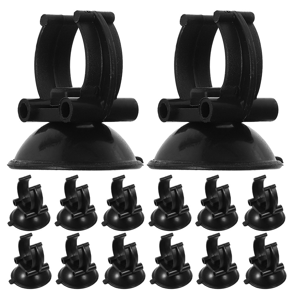 Plastic Pipe Clip - 40 Adet Akvaryum Isıtıcı Montajı Deniz