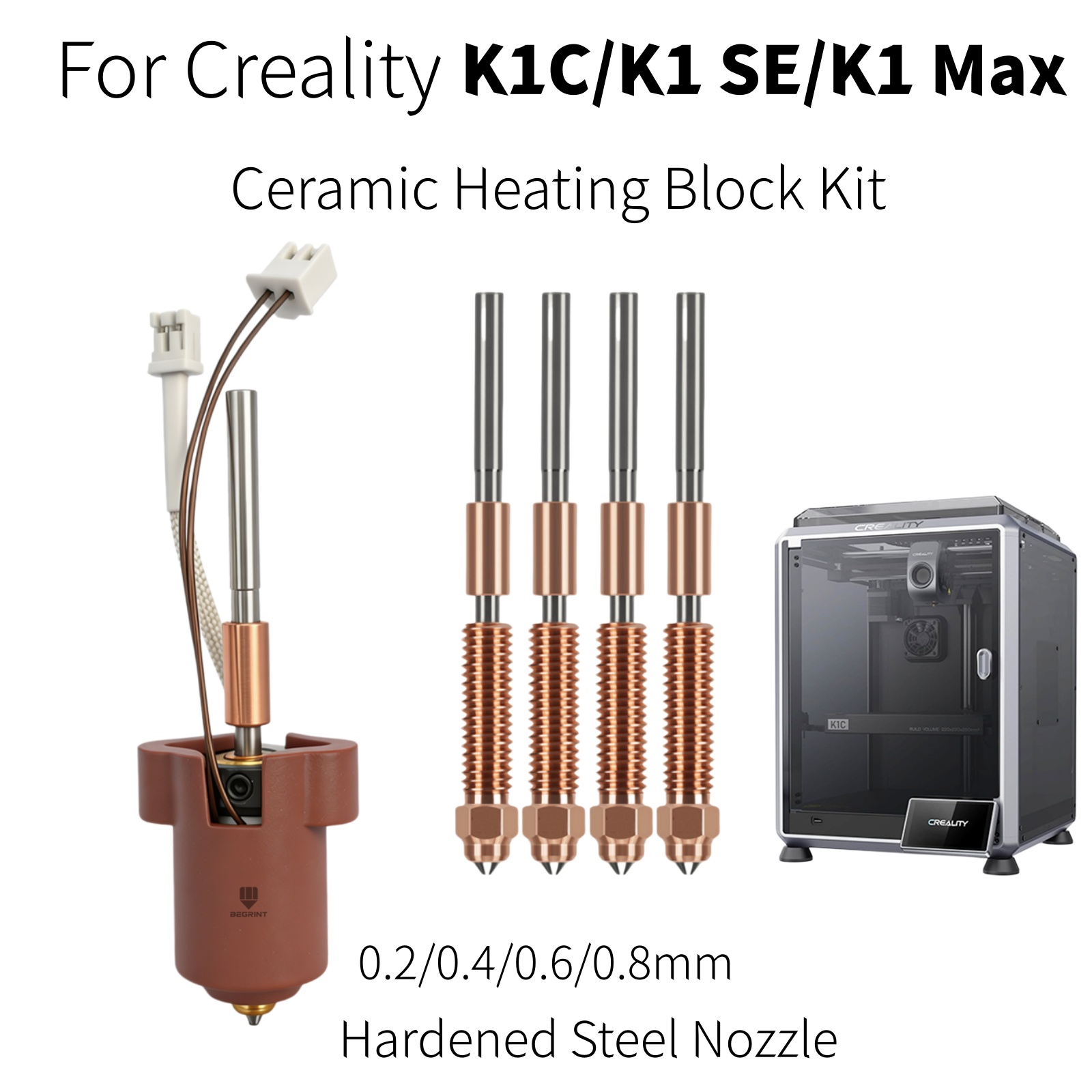 Creality Printer K1 - Creality K1C K1 MAX Hotend için