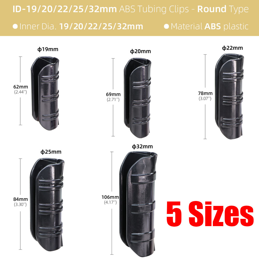 20-50 adet 19/20/22/25/28MM ba - Plastic Pipe Clip incelemesi ve fiyatı