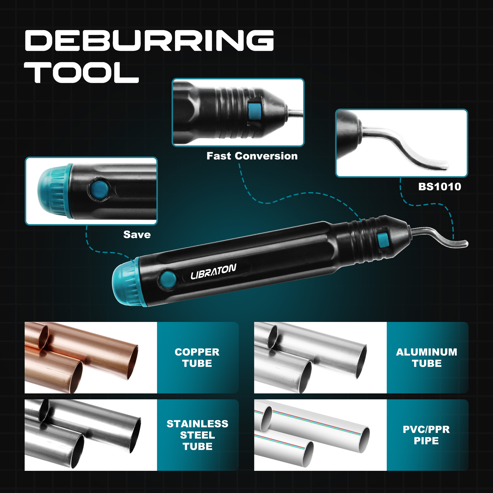 LIBRATON Boru Kesici, Bıçaklı  - Pipe Cutter Ratchet incelemesi ve fiyatı