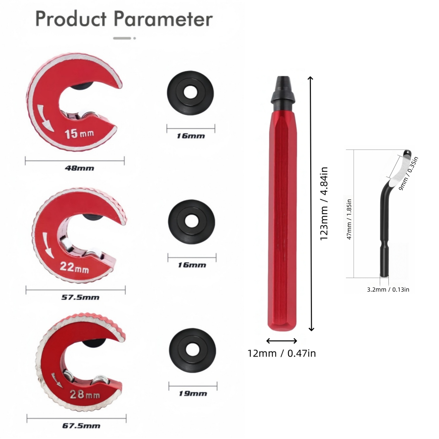 Bakır Boru Kesme Seti 3 Parça  - Pipe Cutter Ratchet incelemesi ve fiyatı